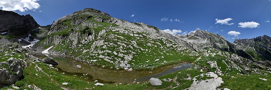 360°-Panorama Gruebenseeli
