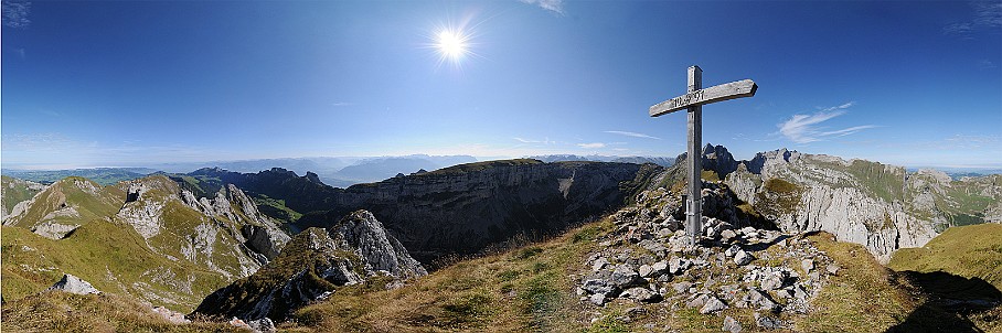 360°-Panorama Hundstein