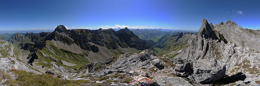 360°-Panorama Lisengrat (P 2310)
