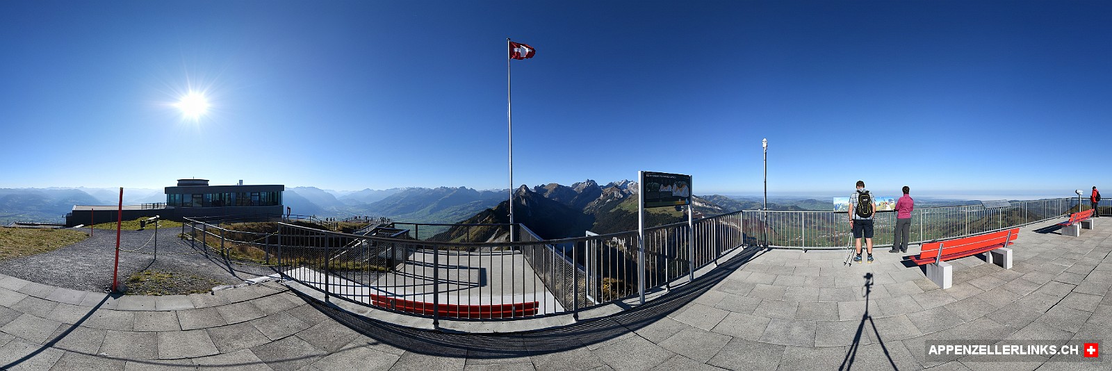 Panorama Hoher Kasten (Gipfel)