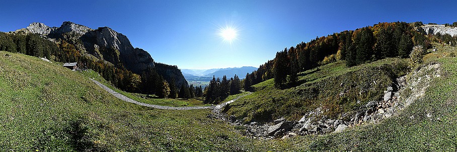 360°-Panorama Alp Rohr