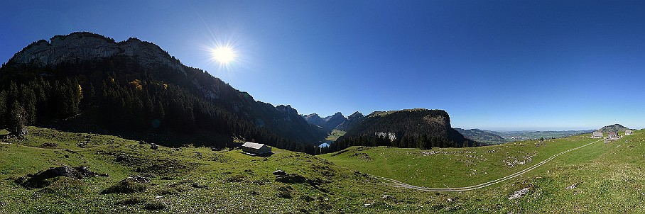 360°-Panorama Alp Soll