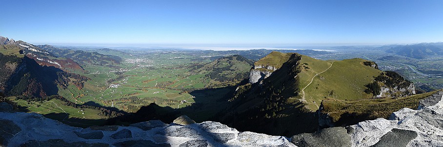 360°-Panorama Hoher Kasten (Nordwest)