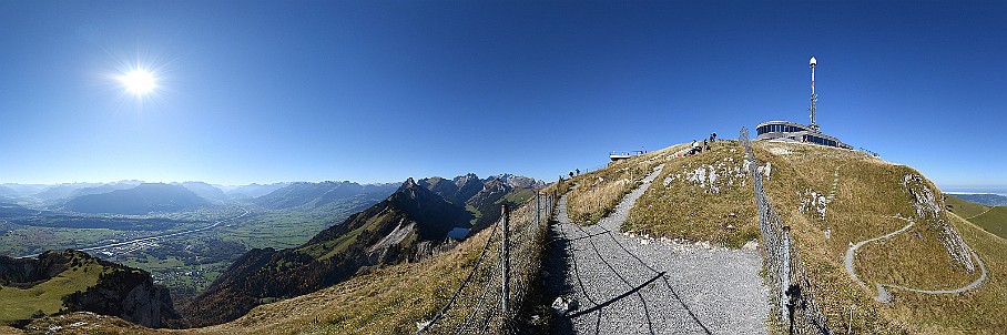 360°-Panorama Hoher Kasten (Südost)