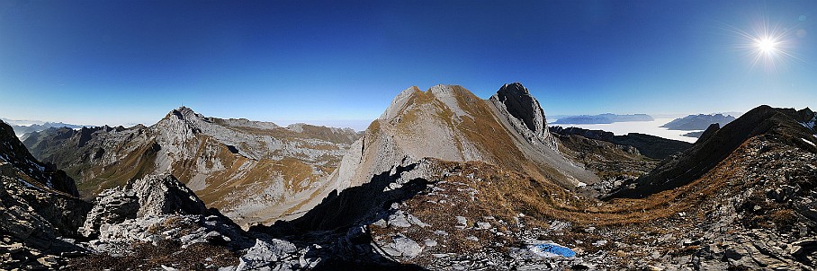 360°-Panorama Nädliger Grat
