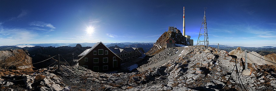 360°-Panorama Säntis