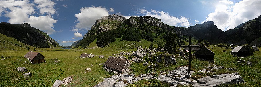 360°-Panorama Seealp (Oberstoffel)