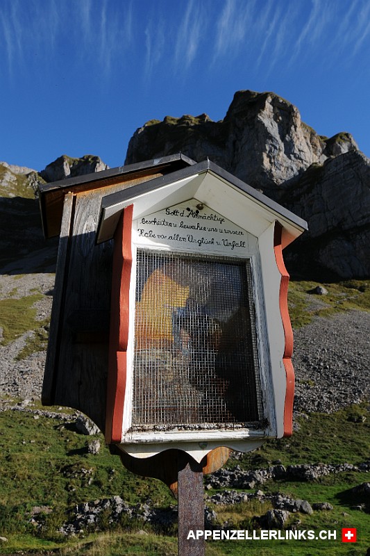 Bildstoeckli auf der Altenalp im Alpstein