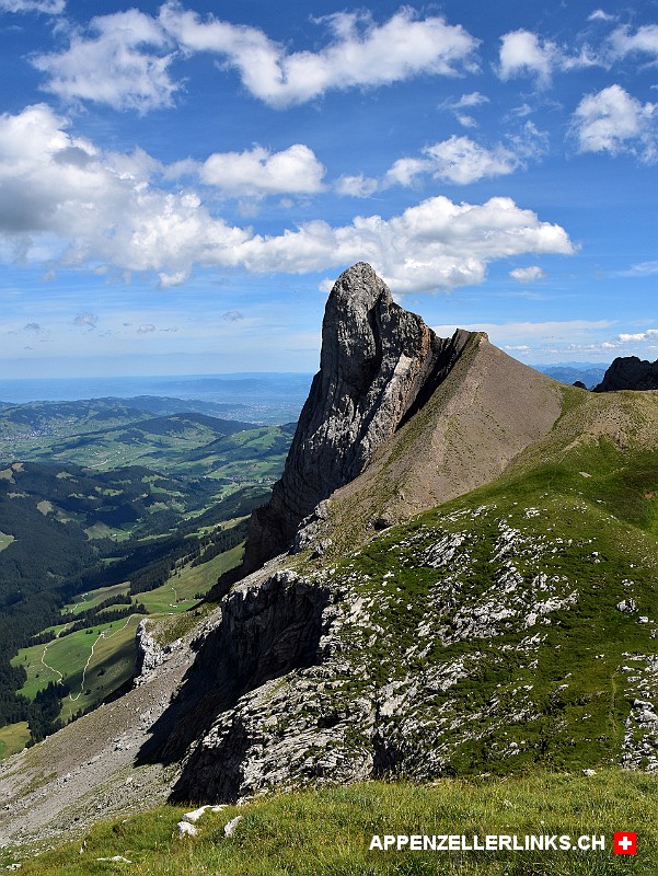 Blick auf das Oehrli im Alpstein