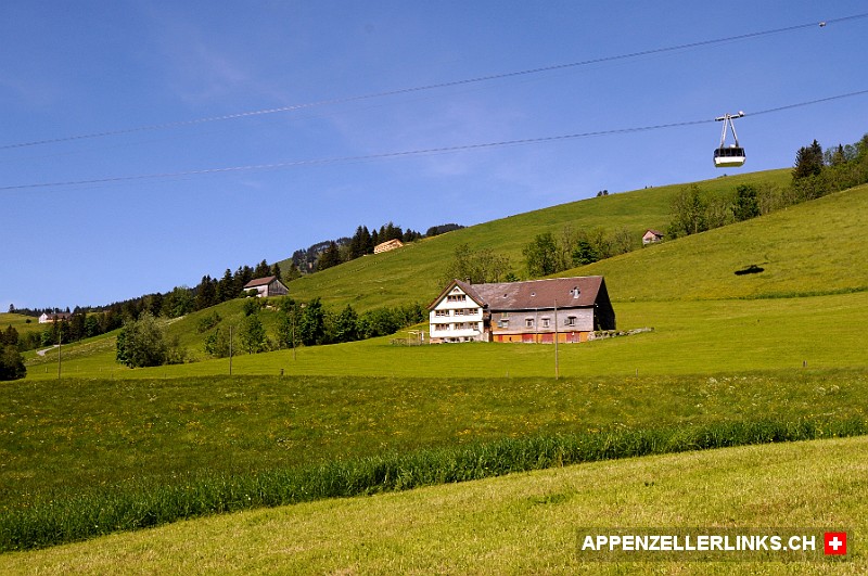 Bruelisau - Ausgangspunkt vieler Wanderungen im Alpstein