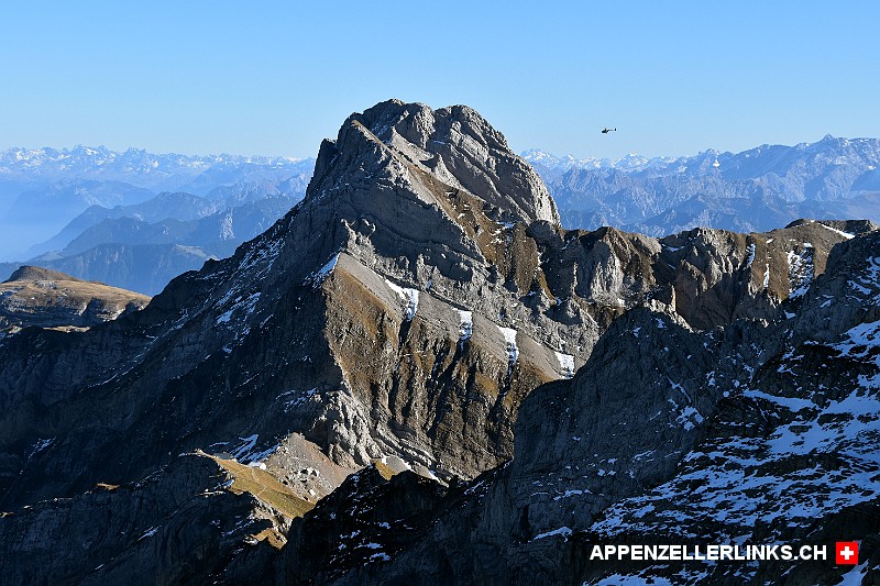 Herrlicher Blick auf den Altmann im Alpstein