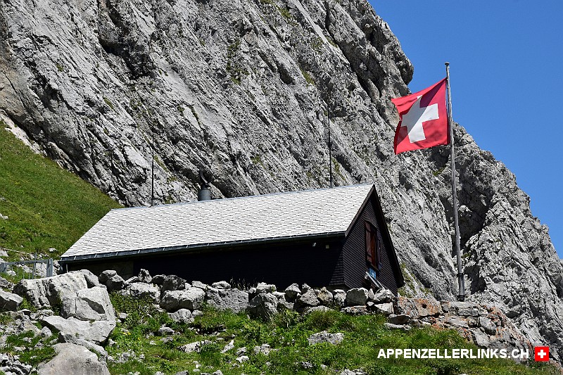 Wageluckehuette im Alpstein Wage­lucke­hüt­te im Alp­stein