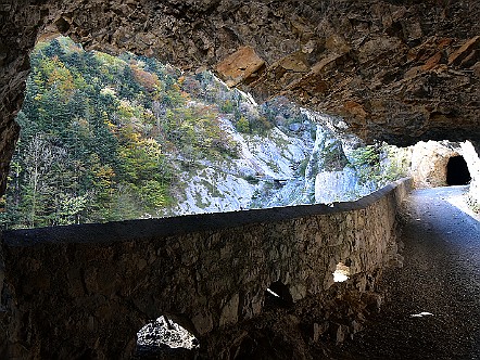 Blick aus der Tunnel-Galerie auf dem Weg zur Alp Rohr.JPG