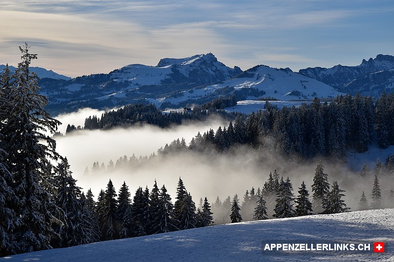 Winterstimmung im Appenzellerland
