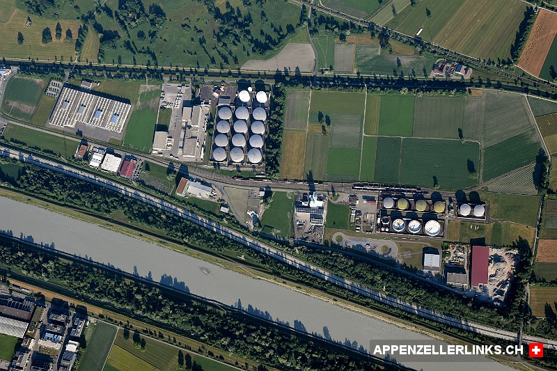 Tanklager und Driving Center in Sennwald