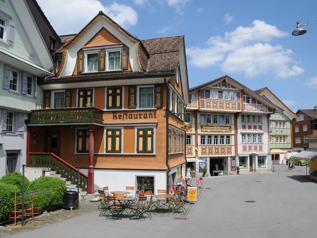 Appenzeller Dörfer Fotos von Dörfern und Ge­mein­den im Ap­pen­zel­ler­land