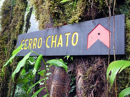 Wanderweg zum Cerro Chatto Vulkan