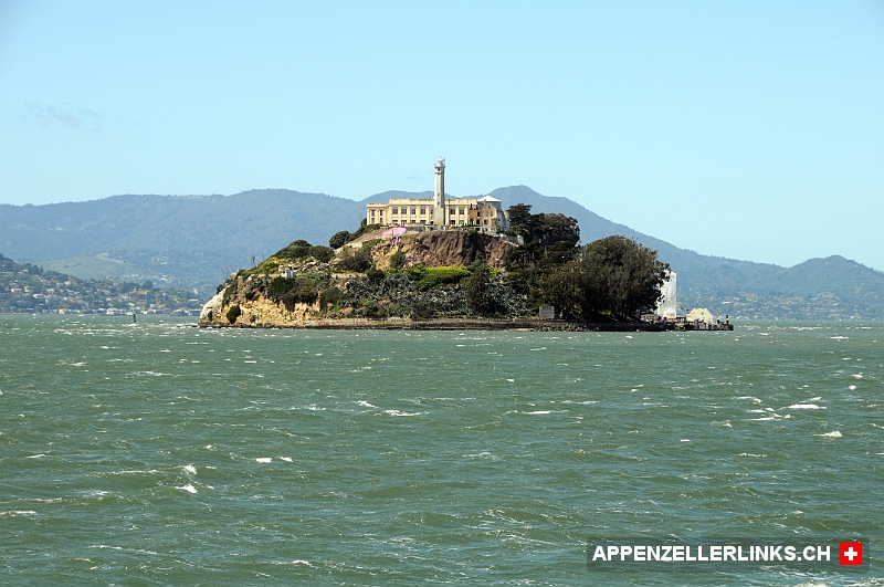 Alcatraz Island in der Bucht von San Francisco 