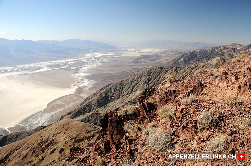 Blick von Dantes View auf das Death Valley Blick von Dante's View auf das Death Valley