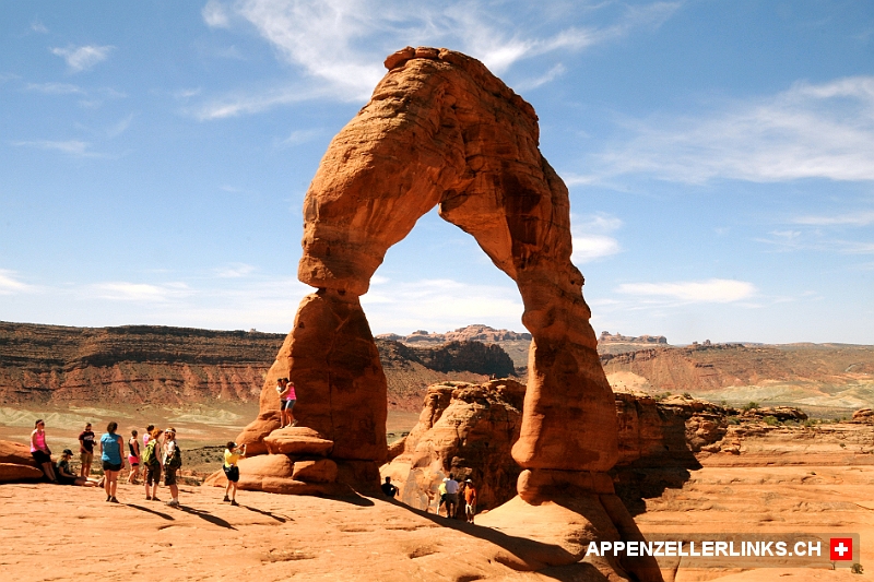 Delicate Arch - Wahrzeichen von Utah 