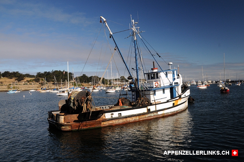 Fischerboot im Hafen von Monterey 