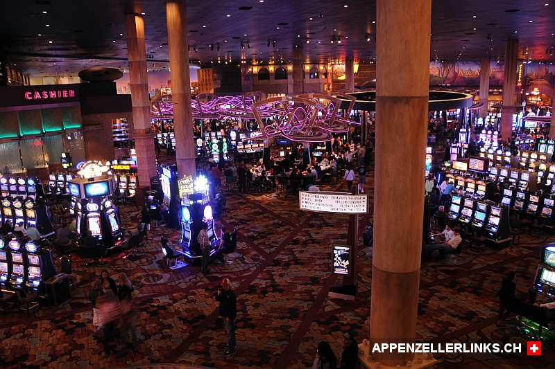 Geldspielautomaten in den Casinos von Las Vegas 