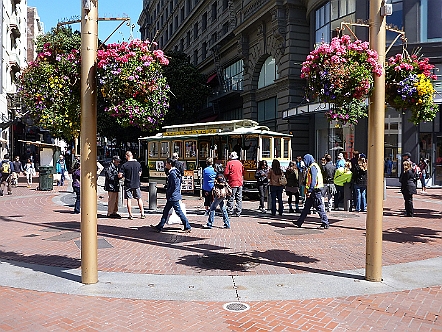 Cable Car Station in San Francisco